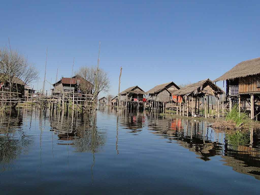 Casas en Lago Inle Casas en Lago Inle