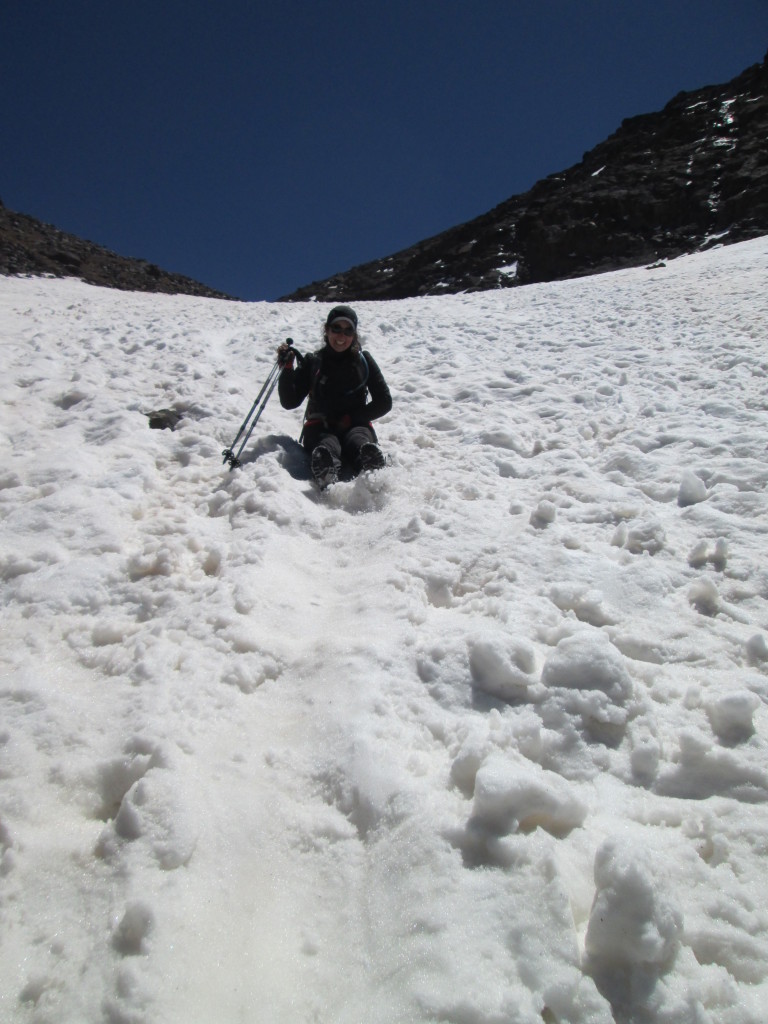 Bajando del Toubkal