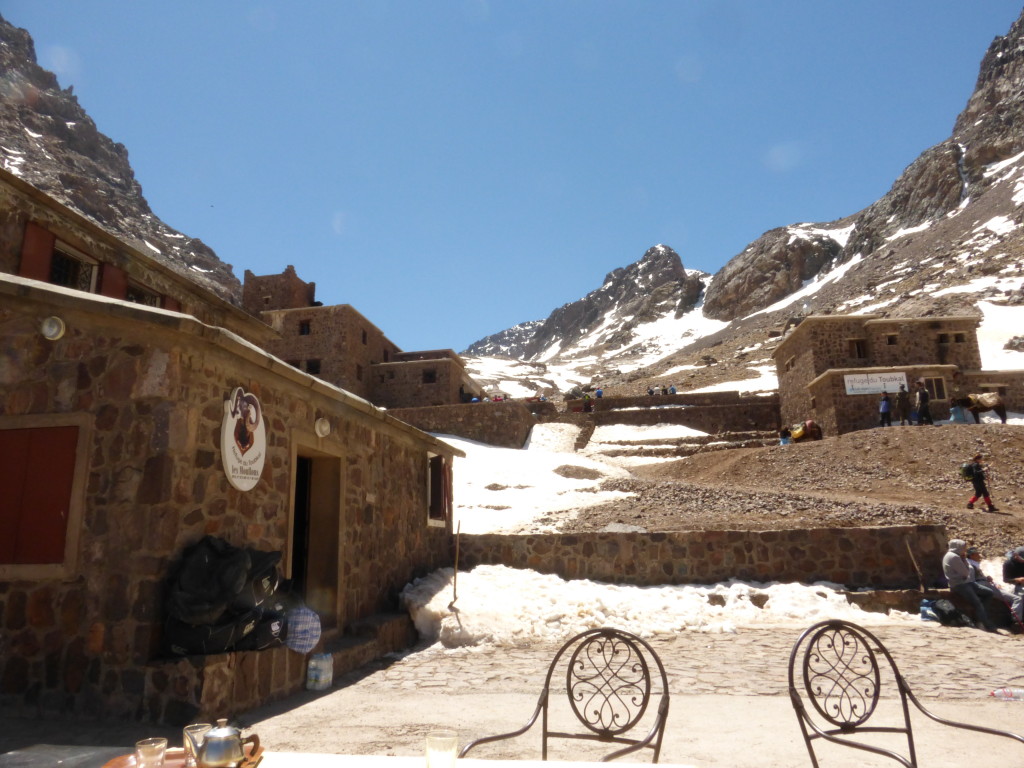 refugios del Toubkal, Marruecos