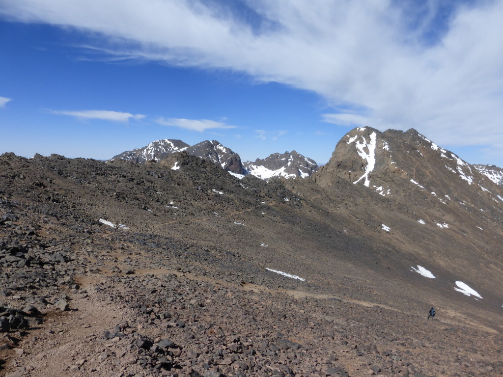 Subida a la cima del Toubkal