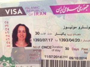 Visado para Irán