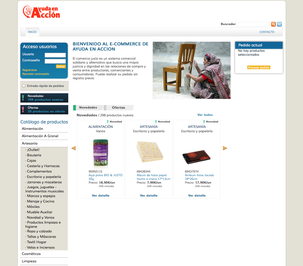 Web Ayuda en Acción