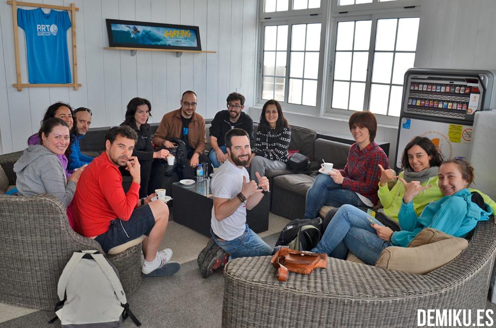 En Art Surf Camp, Preparados para empezar!