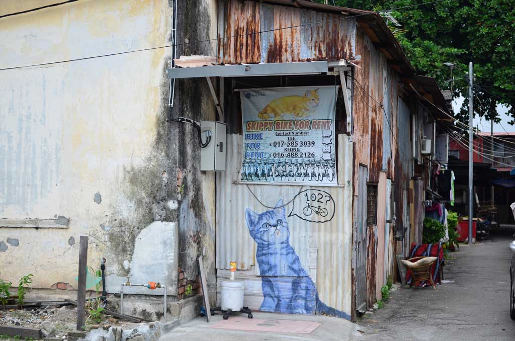 Graffitis Gerogetown, Penang, Malasia
