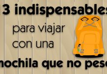 Viajar con mochila