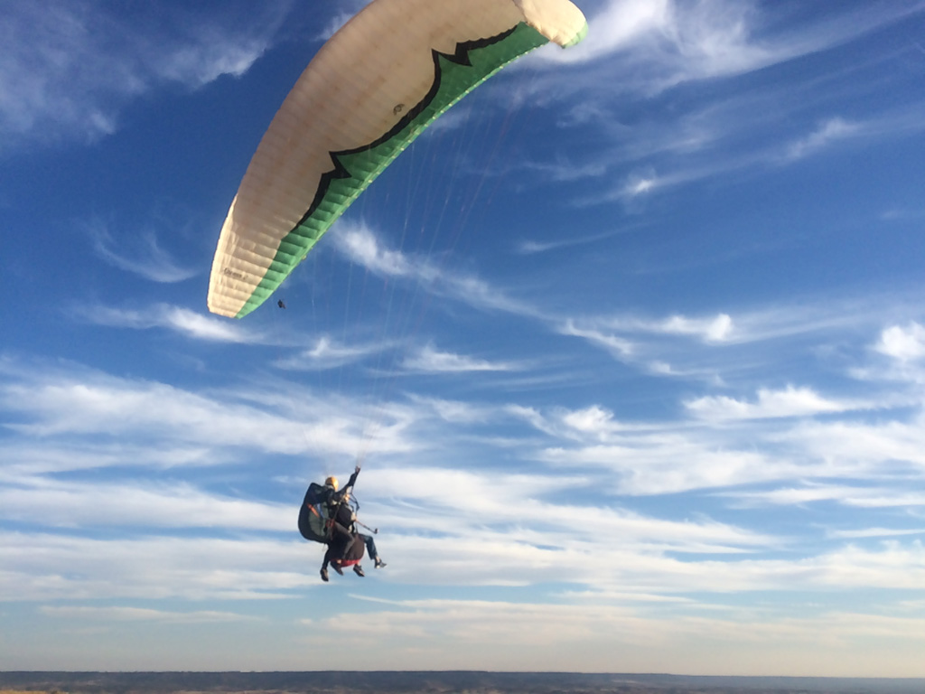 Volar en Parapente, La Muela, Guadalajara