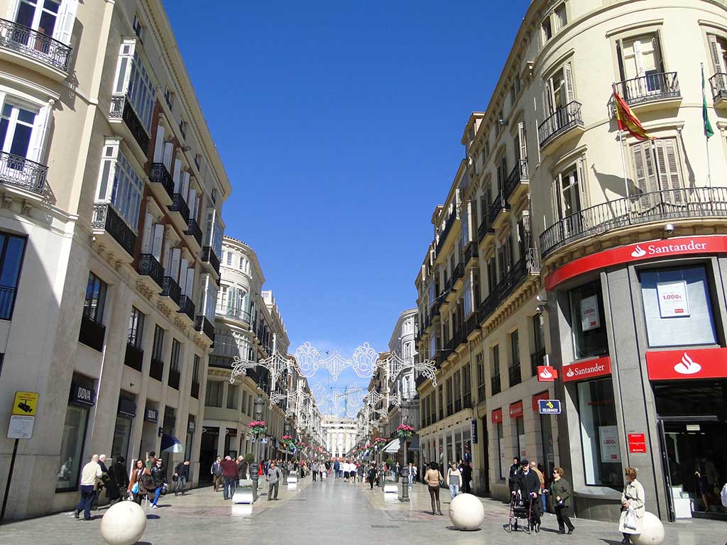 Calle Marqués de Larios, Málaga. qué ver en Málaga