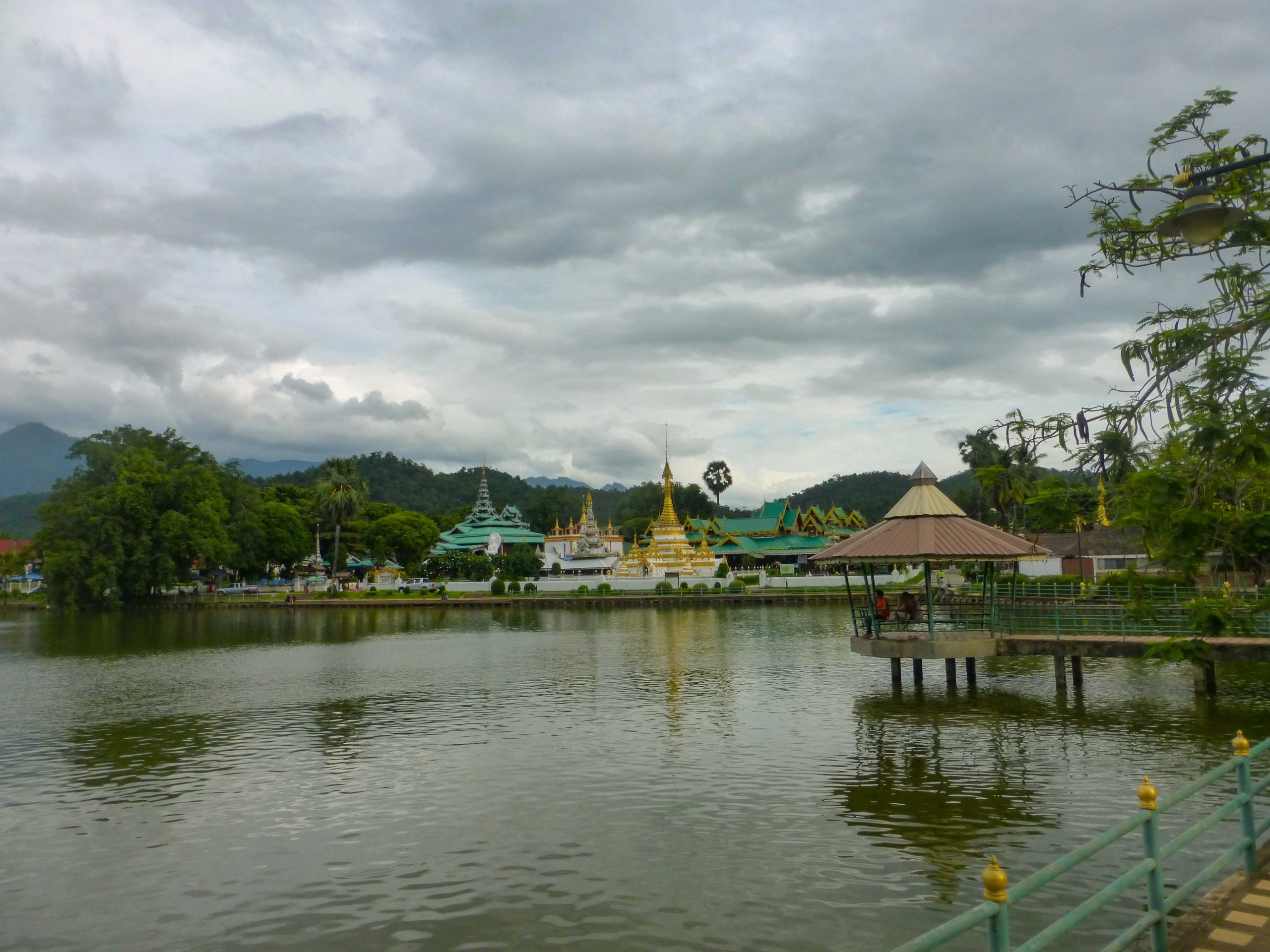 Templo Jong Kham, Mae Hong Son, Tailandia Templo Jong Kham, Mae Hong Son, Tailandia